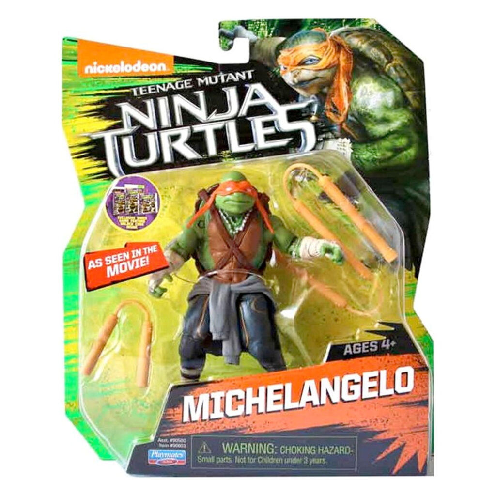 Nickelodeon Ninja Turtles Figuur Michaelangelo 01