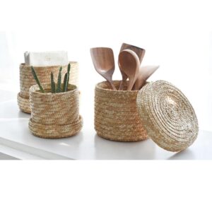 Mand met deksel set 2st 09