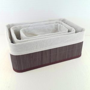 Bamboemandjes 3st OakGrey 03