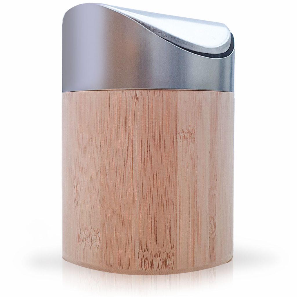 prullenbakje tafel bamboe 01