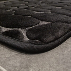 Badmat Bad mat Zwart 06