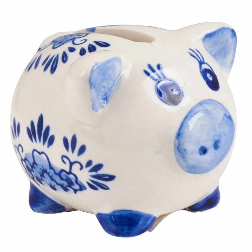 Spaarpot Delfts Blauw 01