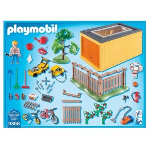 Playmobil 9368 Fietsenstalling garage 02