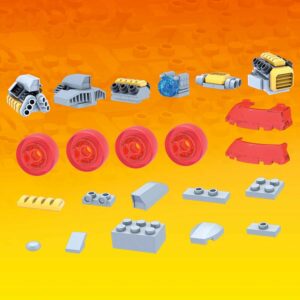 Hotwheels Mega Construx auto bouwer 04