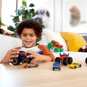 Hot Wheels Monstertruck raceauto set 01