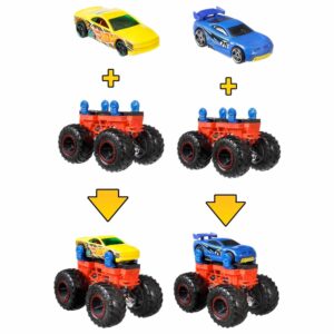 Hot Wheels Monstertruck raceauto set 06