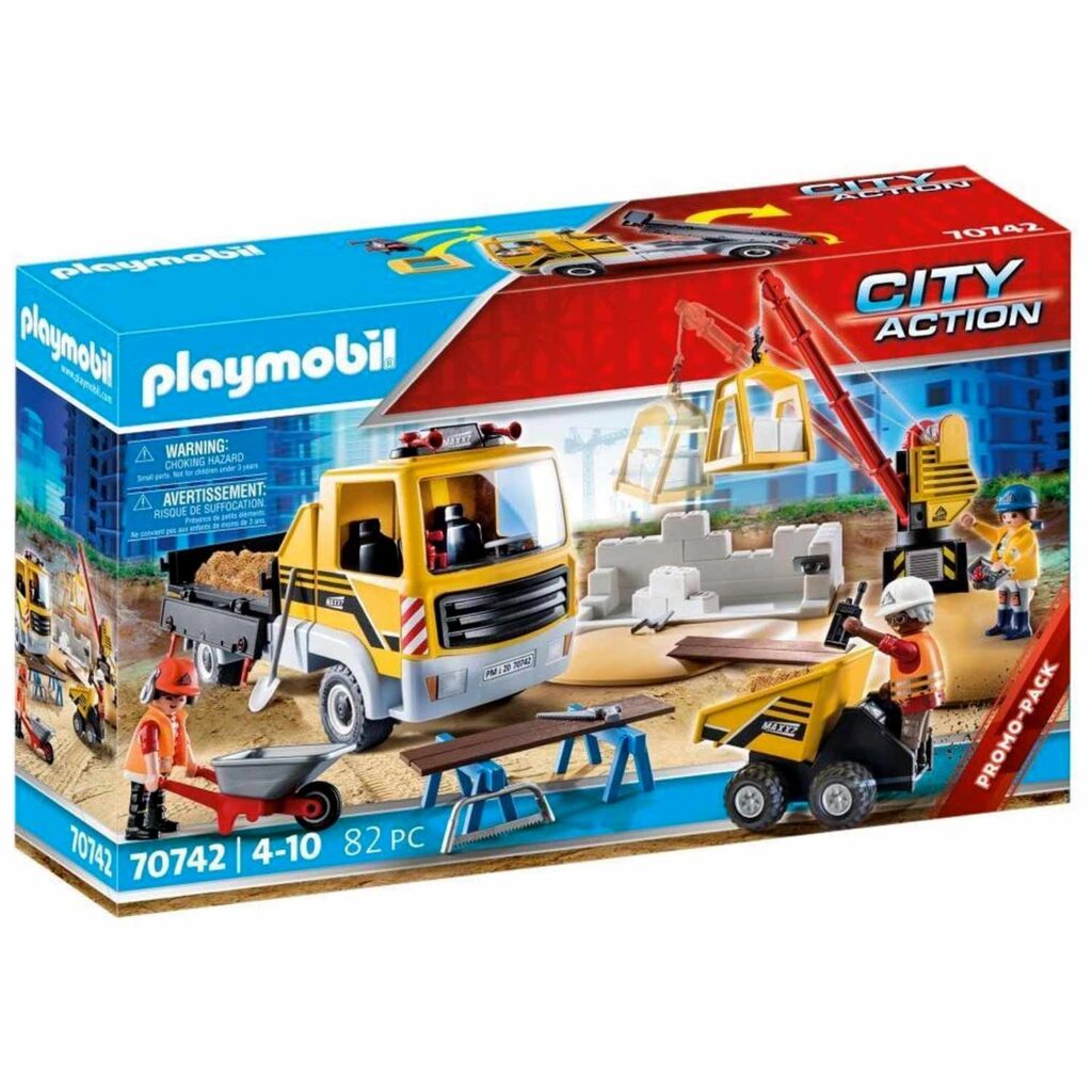 Playmobil Bouwplaats Kiepwagen 70742 01