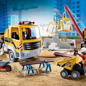 Playmobil Bouwplaats Kiepwagen 70742 04