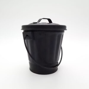 Prullenbakje Tafel afvalbakje Zwart 02