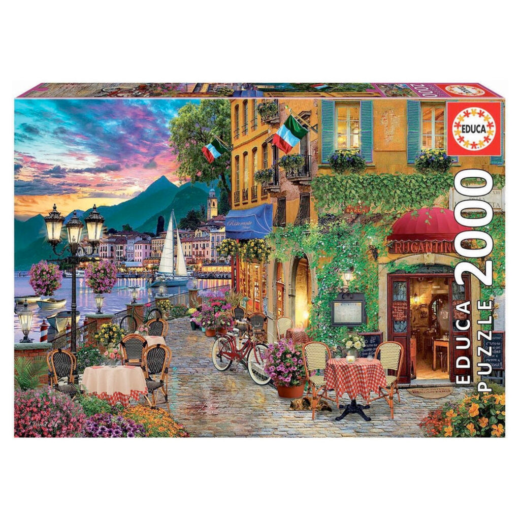 Educa puzzel Italian Facino Italie 2000 stukjes 01