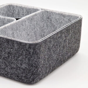 Mand Vilt Set van 4 opberger 05