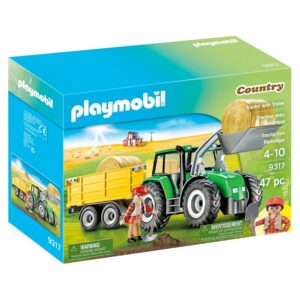 PLAYMOBIL Trekker met aanhanger 9317 01