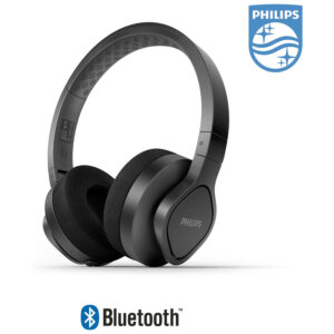 Philips Draadloze Sport Koptelefoon zwart 14