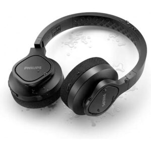 Philips Draadloze Sport Koptelefoon zwart 18