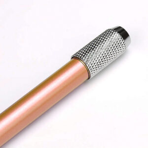 Potlood verlenger koperkleur set van 3 04