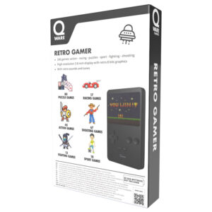 Retro Spelcomputer Gameboy Zwart 05