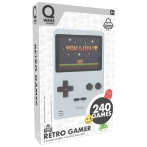 Retro Spelcomputer Grijs 04