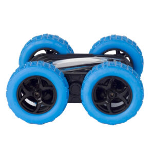 Wonky Cars Bestuurbare Auto 360 Blauw 06