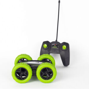 Wonky Cars Bestuurbare Auto 360 Groen 04