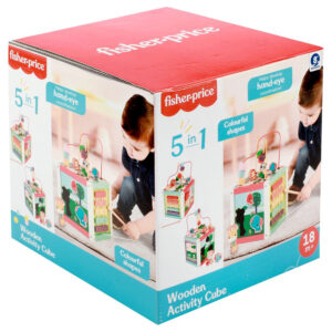 Fisher Price Activiteiten Kubus Hout 04