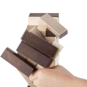 Jenga Rustiek Actiespel 05