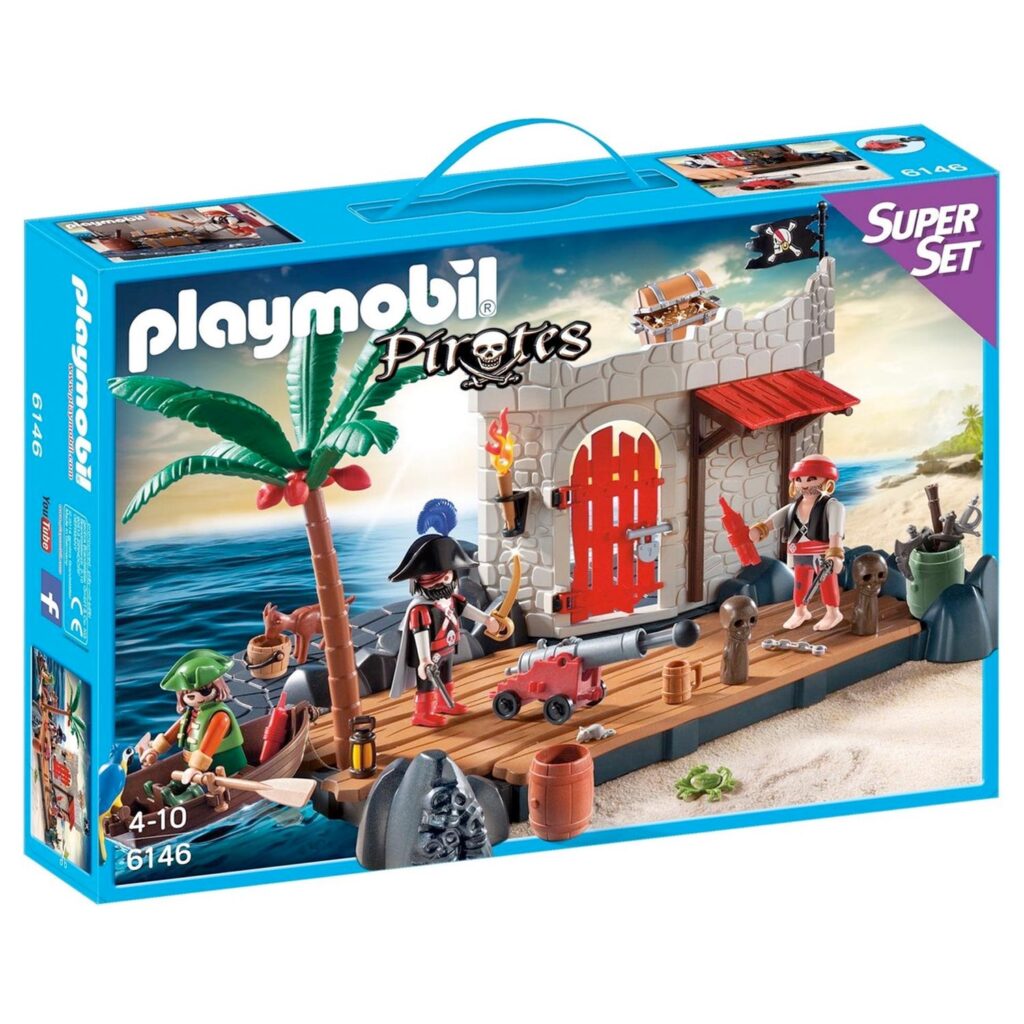 Playmobil Super Set piraten schuilplaats 6146 01