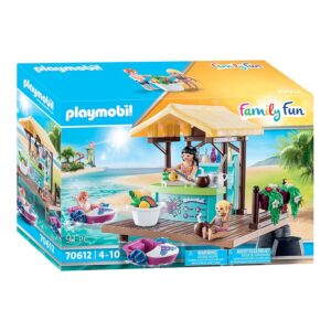 PLAYMOBIL Family Fun Waterfietsen verhuur met sapbar 70612 01