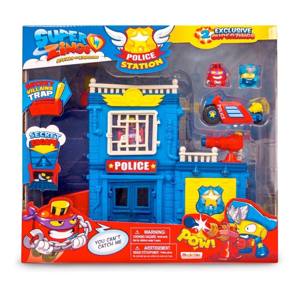 Super Zings Politie Station Speelset 03