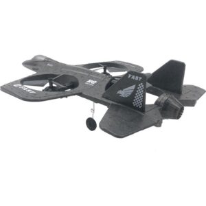 Wonky Monkey RC Quadcopter Drone Straaljager 3 Propellors Vliegtuig 2.4 Ghz Bestuurbaar Vliegtuig Zwart 08