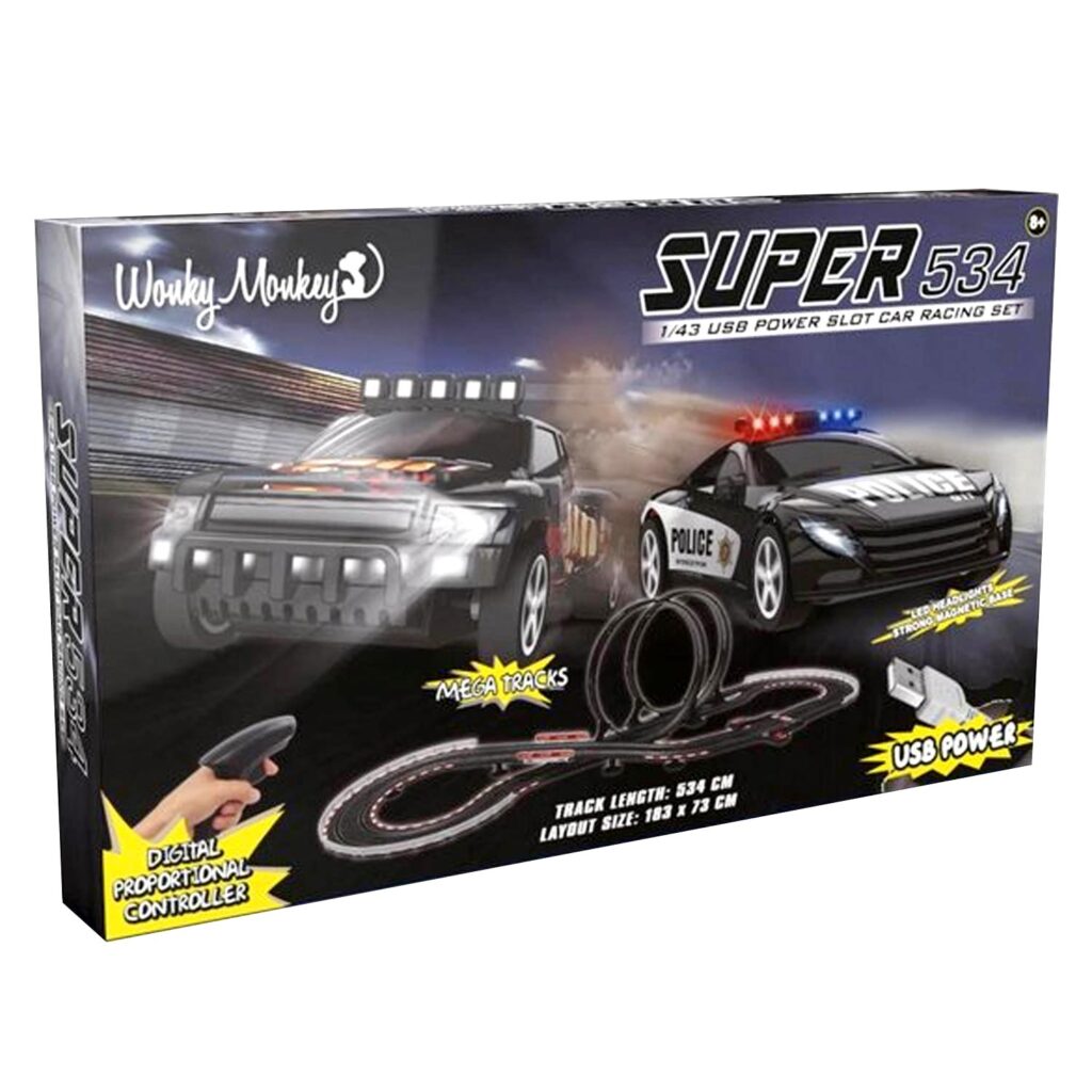 Wonky Monky Racebaan Politie 01