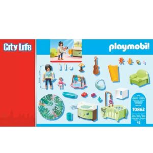 Playmobil City Life Babykamer 70862 03