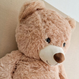 XXL Beige Knuffel Beer Teddybeer 100cm Knuffels Pluche Beer 100cm Hoge kwaliteit Knuffeldier Teddybear Groot Knuffelbeer 05