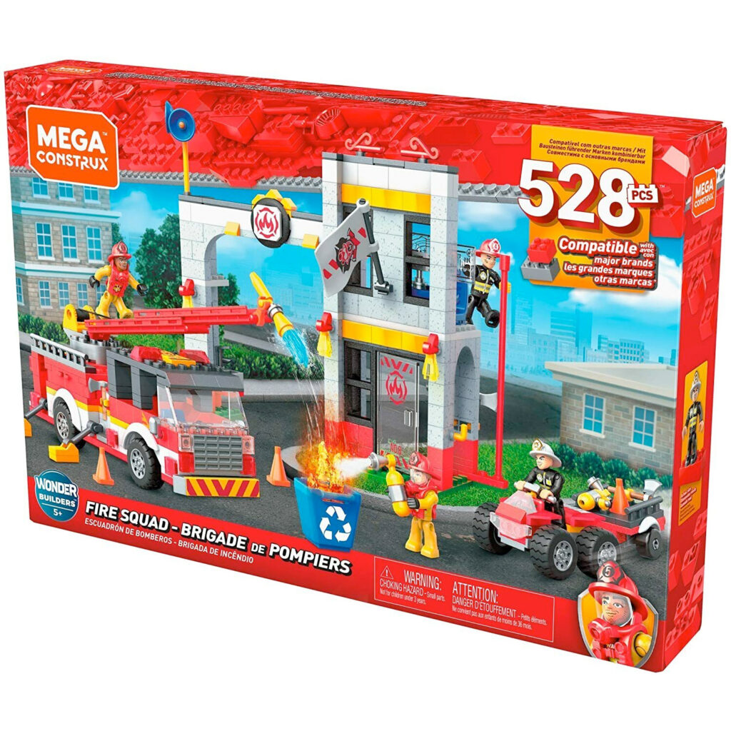 Mega Bloks Mega Construx Brandweerkazerne 01