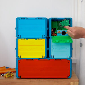 hot wheels baanset met 1 hot wheels auto baanbouwset met giftige kleuren 04