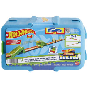 hot wheels baanset met 1 hot wheels auto baanbouwset met giftige kleuren 09