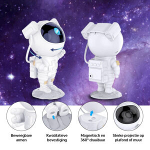 Astronaut Projector Licht Projectie Ruimte 06