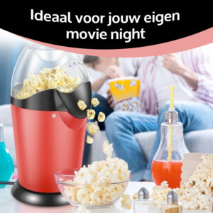 Popcorn Machine Retro Rood Popcorn Maker 04