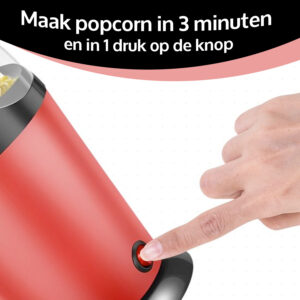 Popcorn Machine Retro Rood Popcorn Maker 05