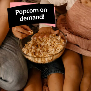 Popcorn Machine Retro Rood Popcorn Maker 07