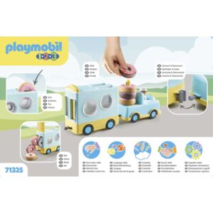PLAYMOBIL 1.2.3 Donut truck 71325 09