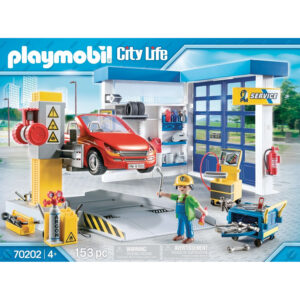 PLAYMOBIL City Life Autogarage 70202 Speelfiguren Set 07