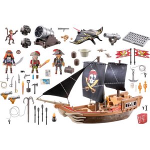 PLAYMOBIL Pirates Groot piratenschip 71530 11