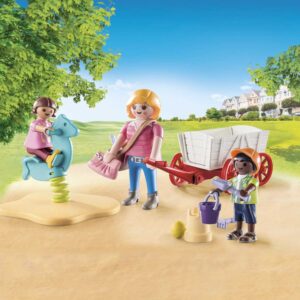 PLAYMOBIL Starterpack Opvoeder met Bolderwagen 71258 03