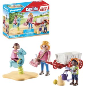 PLAYMOBIL Starterpack Opvoeder met Bolderwagen 71258 05