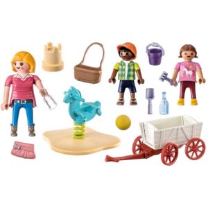 PLAYMOBIL Starterpack Opvoeder met Bolderwagen 71258 07