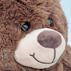 XL Donkerbruin Knuffel Beer Teddybeer 100cm Knuffels Pluche Beer 50cm Hoge kwaliteit Knuffeldier Teddybear Groot Knuffelbeer 06