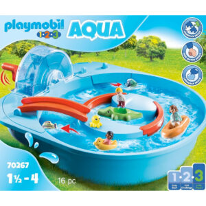 PLAYMOBIL 1.2.3. Aqua Vrolijke waterbaan 70267 04