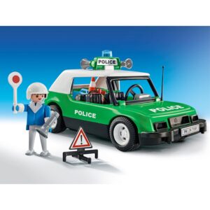 PLAYMOBIL Action Heroes 50 Year Anniversary Klassieke Politie auto 71591 05