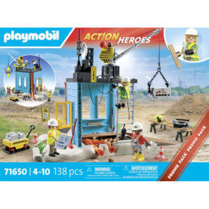 PLAYMOBIL Action Heroes PROMO Bouwplaats 71650 05