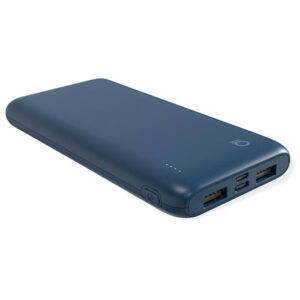 Qware Powerbank USB C USB A 10.000 mAh Geschikt voor Apple Iphone Samsung 3x Volledig Vol – Blauw 05